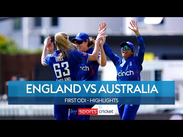 Knight fires England to THRILLING Ashes-levelling win 💥 | Women’s Ashes | 1st ODI Highlights