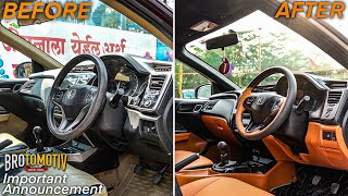 The Most Elite Honda CITY Ever | Beautiful Pearl white Paintjob & Customised Interiors @Brotomotiv