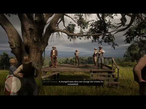 Mark Johnson Gets Hanged - Red Dead Redemption 2