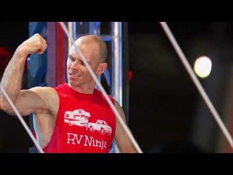 Dustin Rocho and Chris DiGangi at the Cincinnati City Finals - American Ninja Warrior 2019