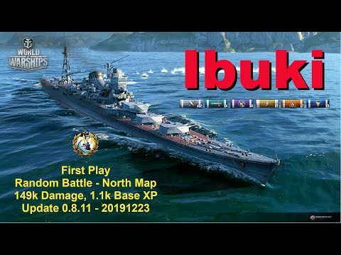 World of Warships - First Play - Ibuki -  A force to reckon with in battle
