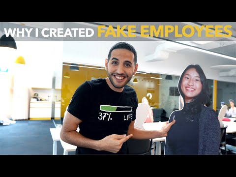 私が偽の社員を作った理由 (Why I Created Fake Employees)