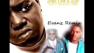 Taio Cruz Ft Notorious B.I.G, P Diddy - Shes Like A Star (Evanz Remix)
