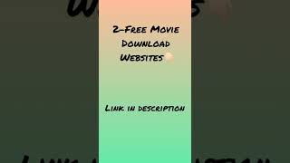 😎Free movie downloading website....