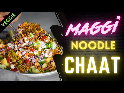 MAGGI NOODLES CHAAT - EPIC INDIAN SNACK! | Sanjana.Feasts