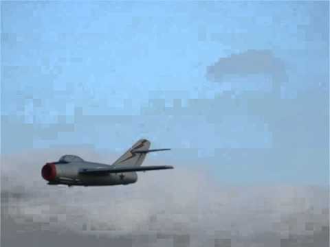 MiG-15, RC model, 90mm EDF