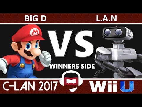 C-LAN 2017 Smash 4: WR2 - CACAW|Big D (Mario) vs L.A.N. (ROB)