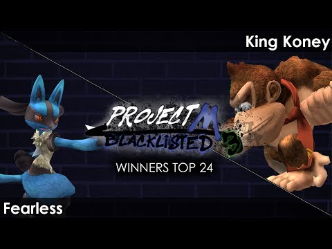 Blacklisted 3 Top 64 WR3 - SU | Fearless (Lucario) vs. SMT | King Koney (Donkey Kong)
