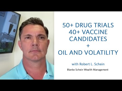 50+ Drug Trials/40+ Vaccine Candidates/Oil and Volatility - Commentary by Robert L. Schein