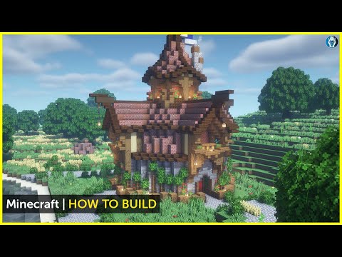 LionCheater - Minecraft How to Build a Fantasy Entrance to the Mine (Tutorial)