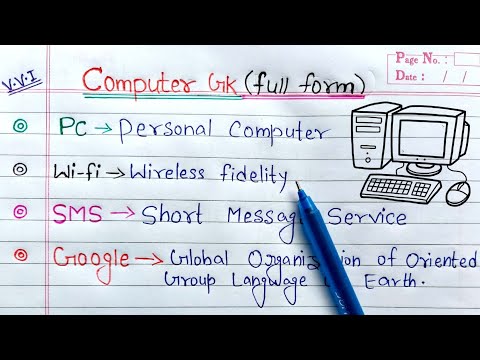50 Computer GK full form in hindi | Computer related Full Forms