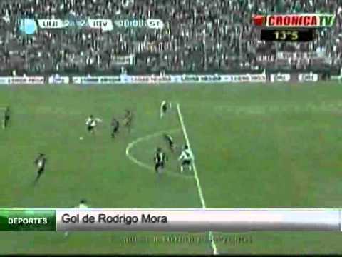 Gol de Rodrigo Mora Unión 2 River 2. Torneo Final 2013 Infobae