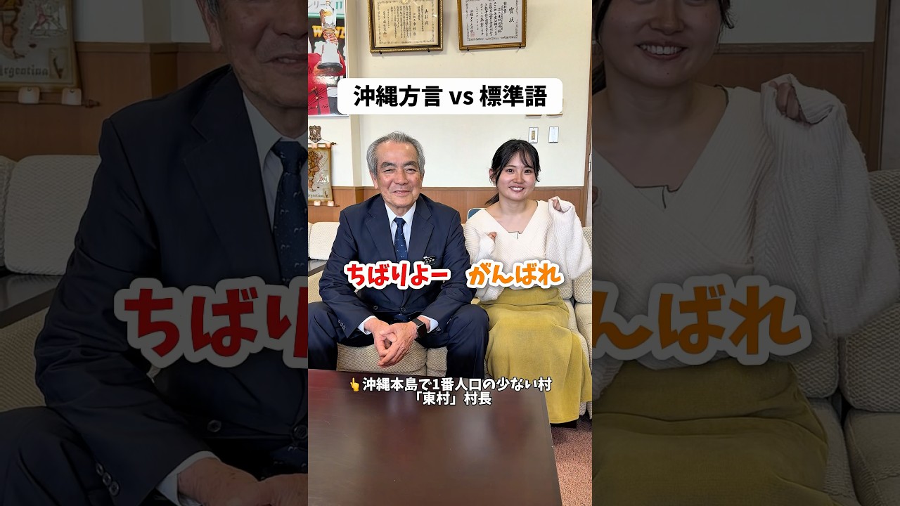 全部わかるかな？ #沖縄方言 #沖縄訛り #方言講座 #東村