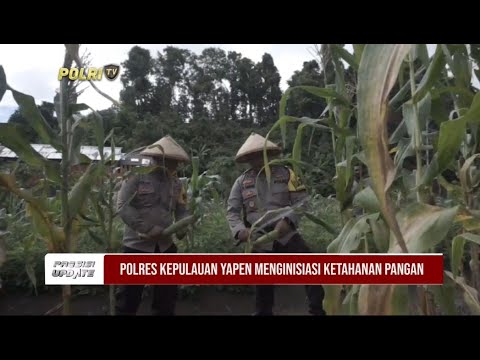 PRESISI UPDATE : POLRES KEPULAUAN YAPEN INISIASI KETAHANAN PANGAN 23/02/2024 20.00