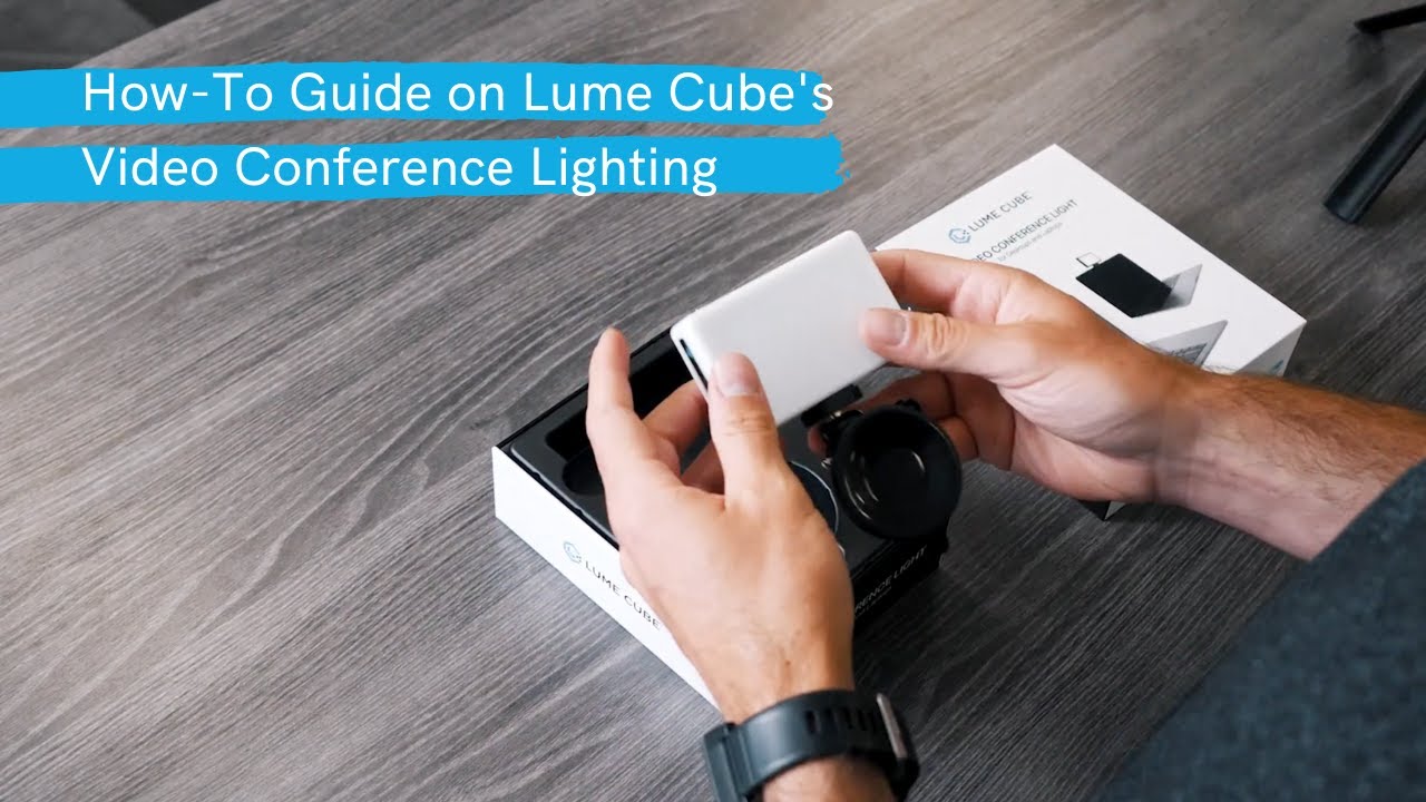 LUME CUBE Videoleuchte Video Conference Lighting Kit Alltron