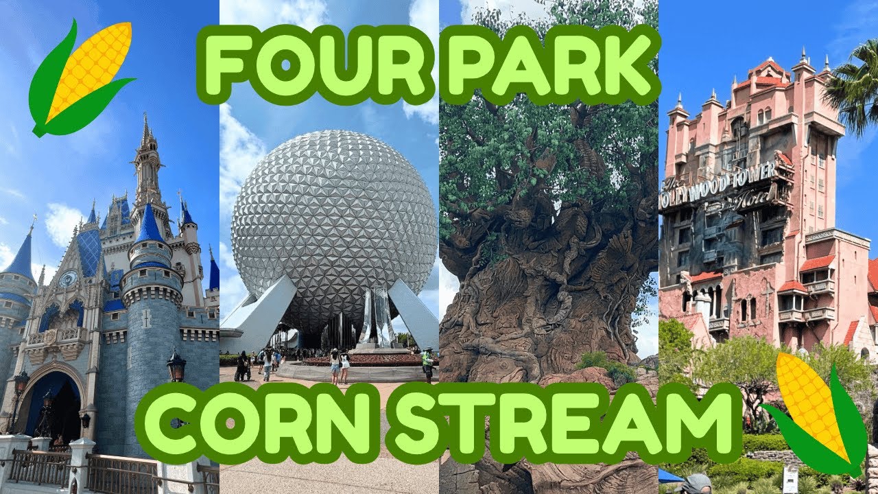 LIVE: 4 Park Corn Challenge!!
