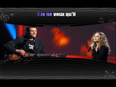 Karaoké  Je ne veux qu'elle de Marc Lavoine & Claire Keim