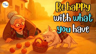 Be happy with what you have|english stories for kids with morals| short bedtime stories for toddlers