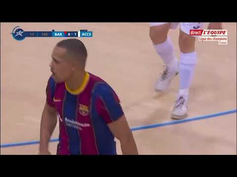 UEFA Futsal Champions League - Round of 16 - FC Barcelona/Lassa (ESP) 2x1 ACCS Futsal Club (FRA)