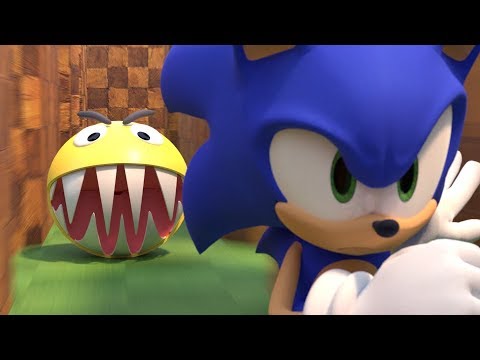 Pacman vs Sonic the Hedgehog