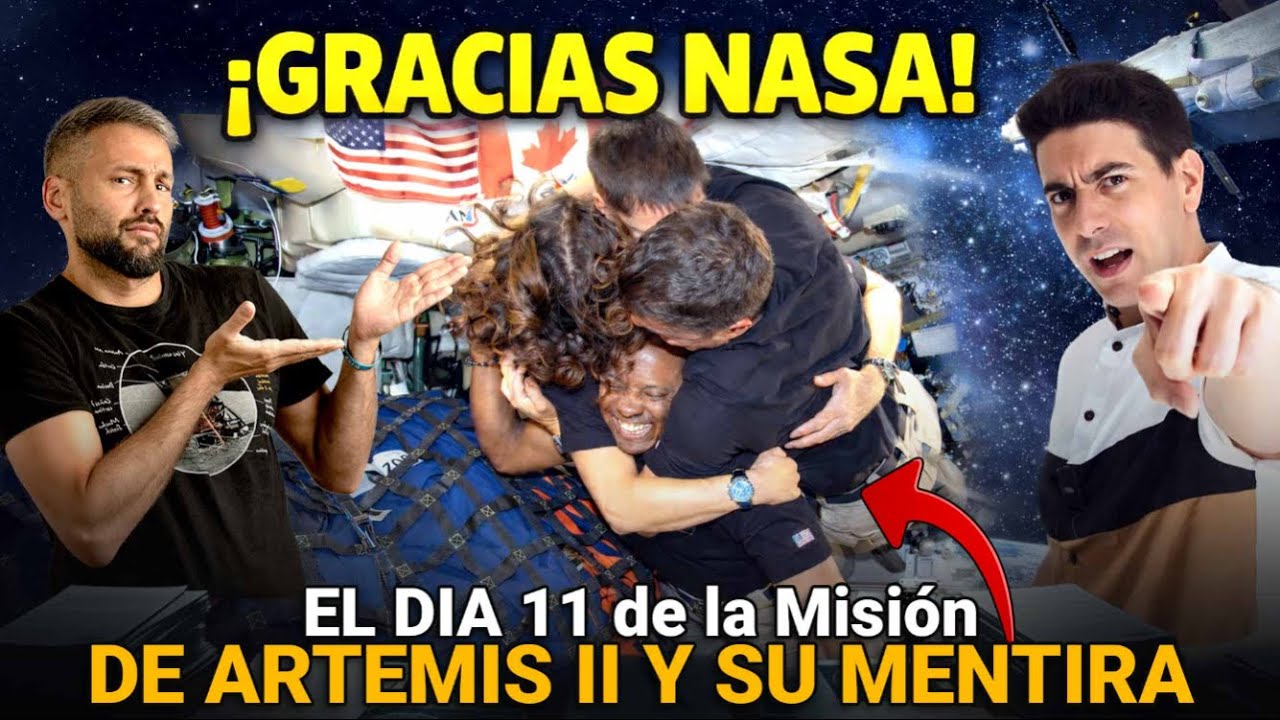 GRACIAS NASA por tanta Emoción y Mentira // DIA 11 de La Misión DE ARTEMIS