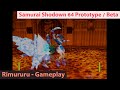 Samurai Shodown 64 Rimururu Hyper Neo Geo 64 Beta Gameplay