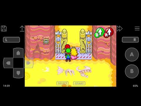 Mario and Luigi Superstarsaga part 26 [Blind] Arrival in Little Fungi Town