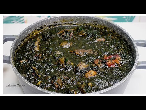 Black soup - how to make the best Nigerian black soup / Chinwe Uzoma