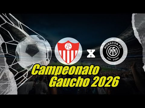 AO VIVO |  GUARANY DE BAGÉ  X  MONSON  | CAMPEONATO GAÚCHO 2026  | NARRAÇÃO