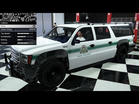 GTA 5 - DLC Vehicle Customization - Declasse Park Ranger (Chevy Suburban Park Ranger)