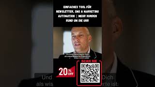 Einfaches Tool für Newsletter, SMS & Marketing Automation | Mehr Kunden rund um 