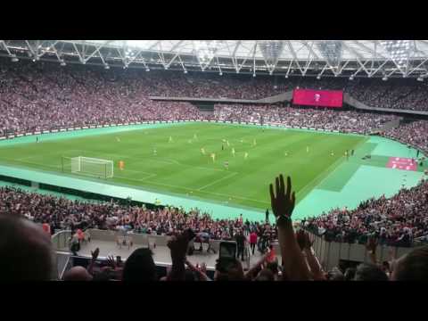 "Bubbles" @  West Ham  v NK Domzale