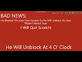 Bad News Scratch S User Blocked