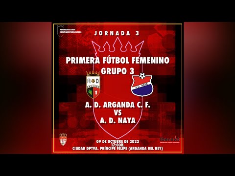 J3 A.D. ARGANDA C.F. FEM 4-0 A.D. NAYA [GOLES]