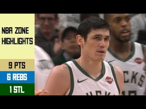 Ersan Ilyasova Highlights vs Celtics SRG1 - 9 Pts, 6 Rebs, 1 Stl (28.04.19)