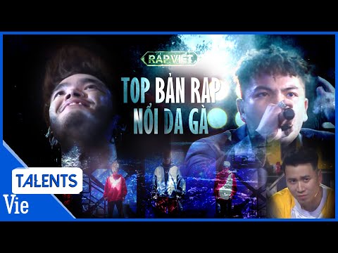 Những bản rap khiến bạn NỔI DA GÀ phải nghe 1 lần trong đời | Rap Việt Best Collection