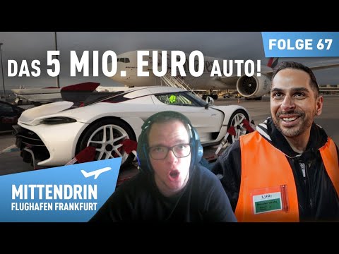 Reacton bei Leontvcool | Das 5 Mio. Euro Auto! | Mittendrin Flughafen Frankfurt 67
