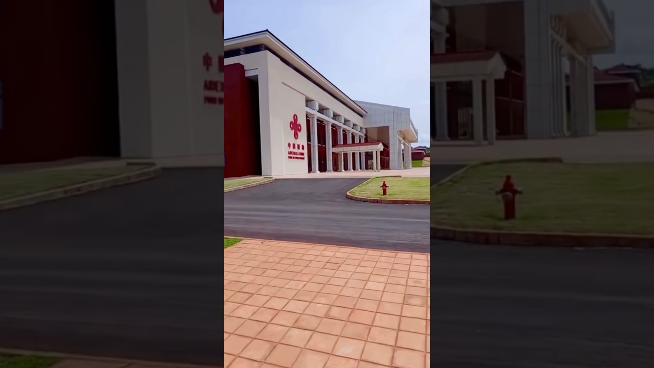 Ibrahim Traore built The Bobo-Dioulasso University Hospital, in Burkina Faso 🇧🇫