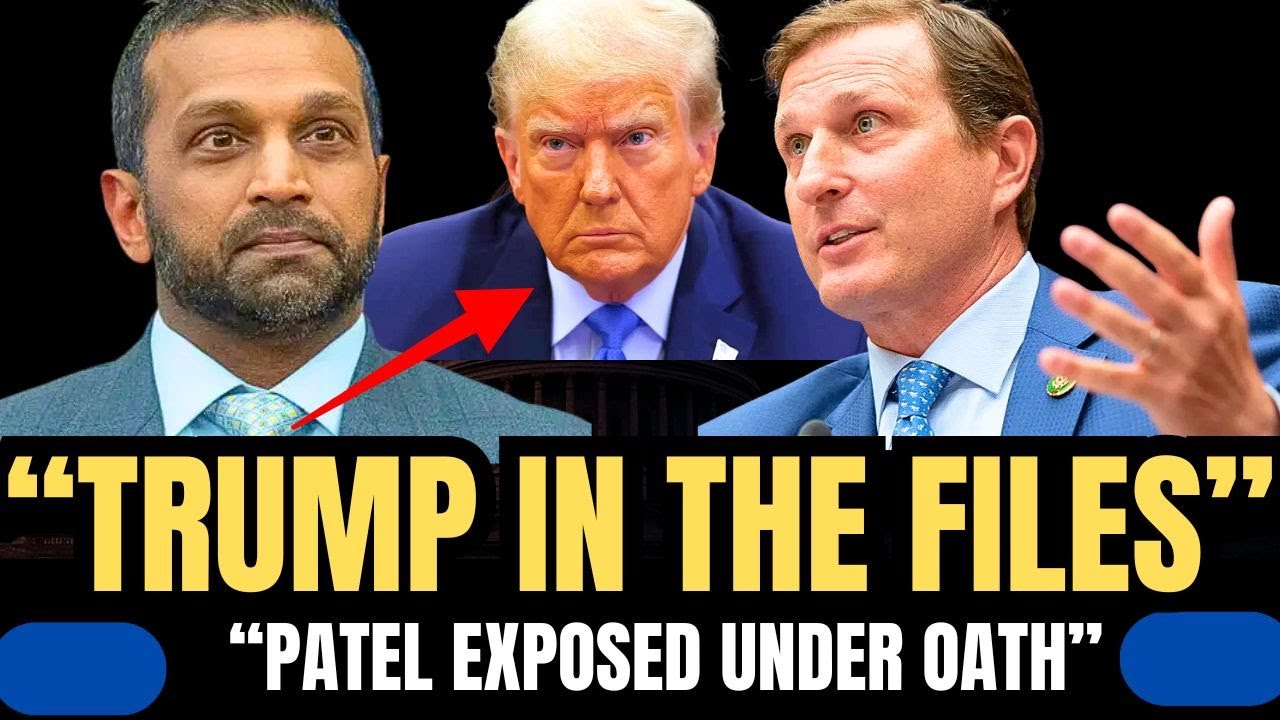 Kash Patel Admits Trump Is in the Epstein Files — Hearing Goes Off the Rails