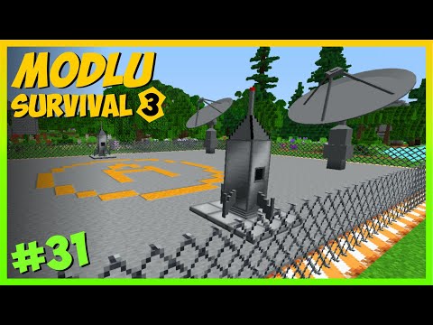 UZAY ÜSSÜ ve GALACTİCRAFT 🚀 - Modlu Survival S3 _ #31