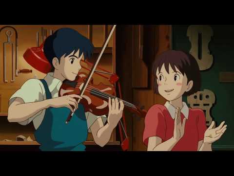 Whisper of the heart "Country roads" scene HD - Japanese audio ...