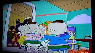 Rugrats sad group goodbye hug
