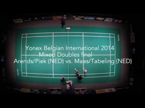 Yonex Belgian International 2014 Mixed Doubles final: Arends/Piek (NED) vs Maas/Tabling (NED)