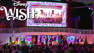 FULL Mickey and Minnie's Holiday Party Show! | Disney Wish | 4K
