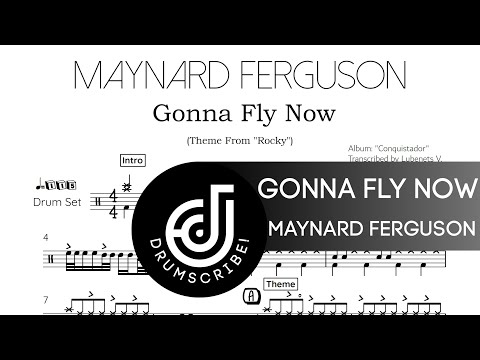 Maynard Ferguson - Gonna Fly Now (Theme from "Rocky") (Drum transcription) | The Drumscribe Universe
