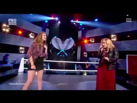 Catalina Godica vs Flavia Sandu (Sweet Child O'Mine) - Vocea Romaniei 2016