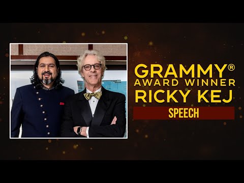 Ricky Kej - Acceptance Speech | 64th Annual GRAMMY Awards | Divine Tides | Stewart Copeland