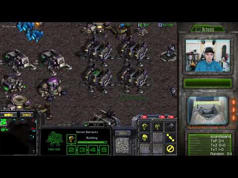 StarCraft Remastered 1v1 (FPVOD) Artosis (T) vs SEAJYT (Z) Ground Zero