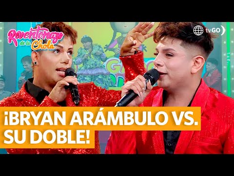 Chola's Reventonazo: Bryan Arámbulo confronts his imitator and performs a new hit (TODAY)