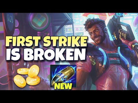 FIRST STRIKE IS ABSOLUTELY BROKEN! | Akshan Season 12